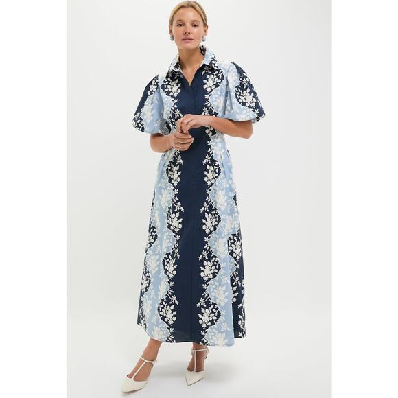TUCKERNUCK Blue Fog Delaney Dress Size XL NWT Retail $298 Tuckernuck - Picture 1 of 7